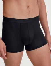 CALIDA Boxer Brief Lang - Natural Cooling - Schwarz